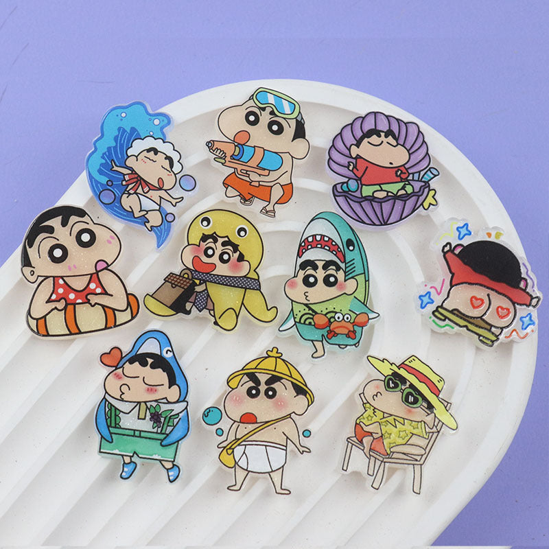 30PCS Cute Cartoon Acrylic Sheets