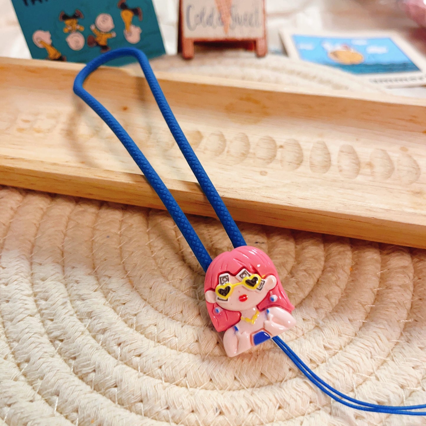 5PCS Cute Phone Straps