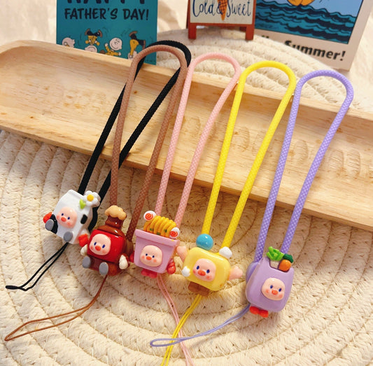 5PCS Cute Phone Straps