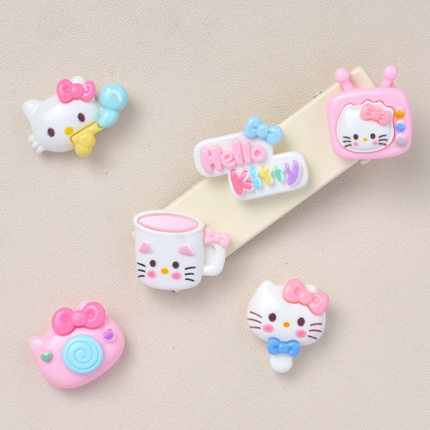 10 PCS Cartoon Resin Charms