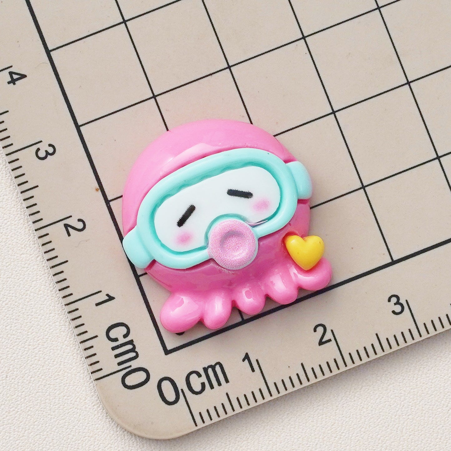 10 PCS Cartoon Resin Charms