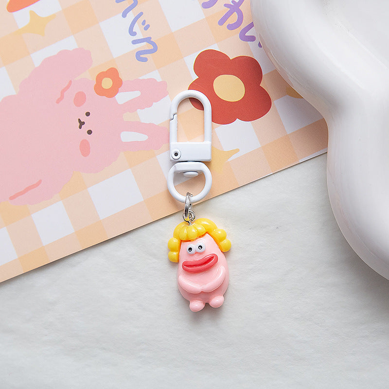 Cute Cartoon Keychain Bag Pendant