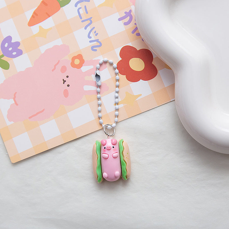 Cute Cartoon Keychain Bag Pendant