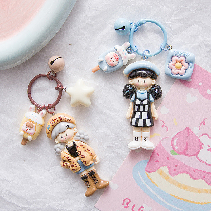 Cute Cartoon Keychain Bag Pendant