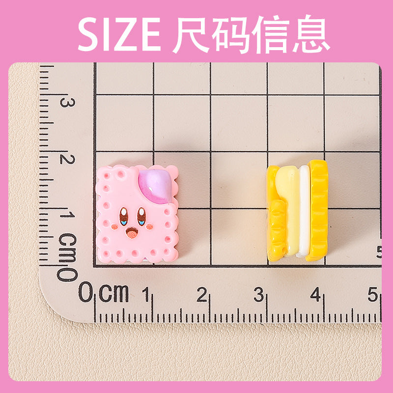 10 PCS Cartoon Resin Charms