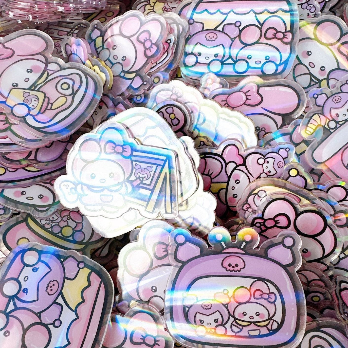 Random Mixed Sanrio Melody Acrylic Sheets