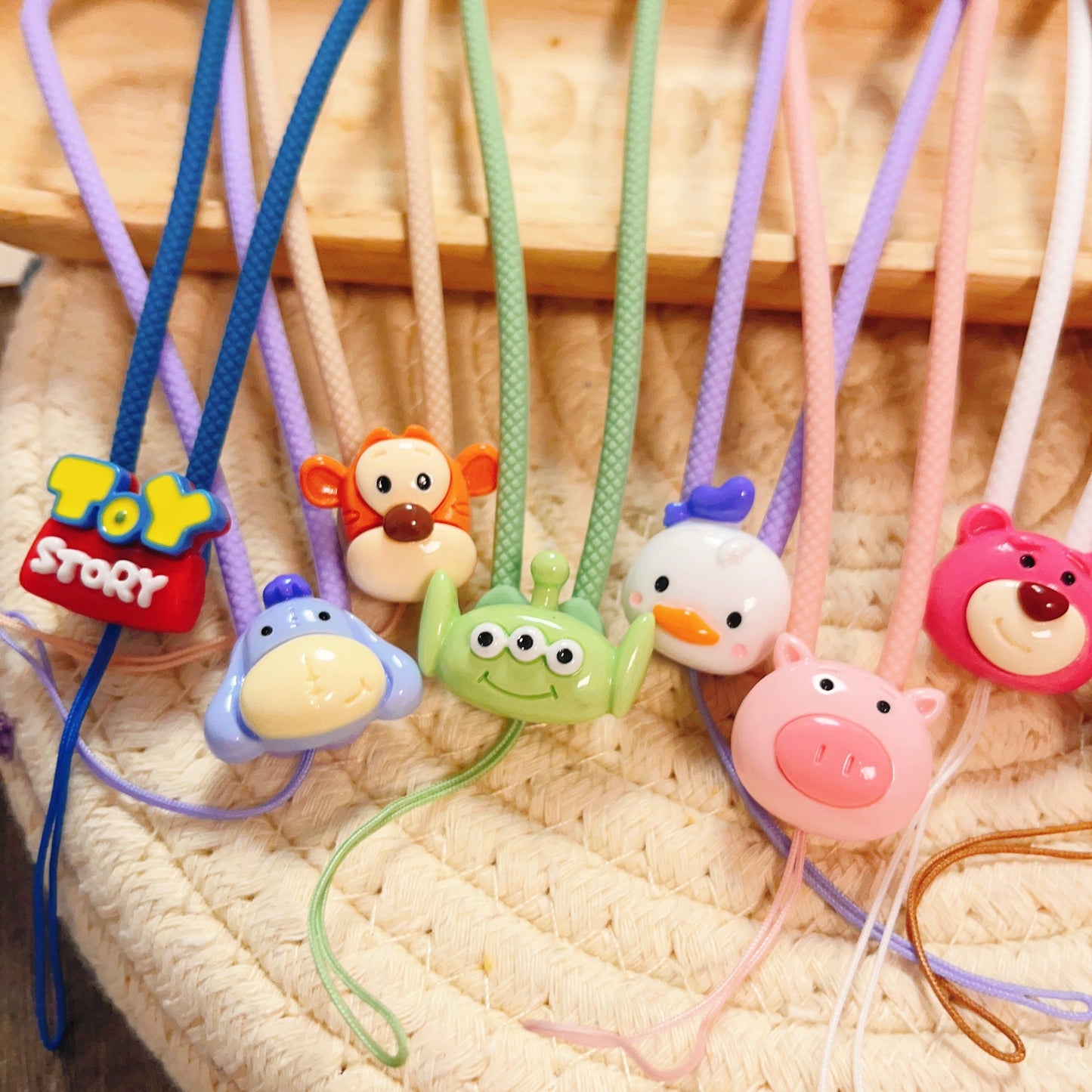 5PCS Cute Phone Straps