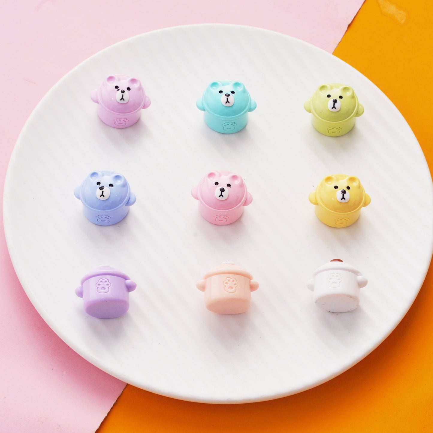 10 PCS Cartoon Resin Charms for DIY Crafts