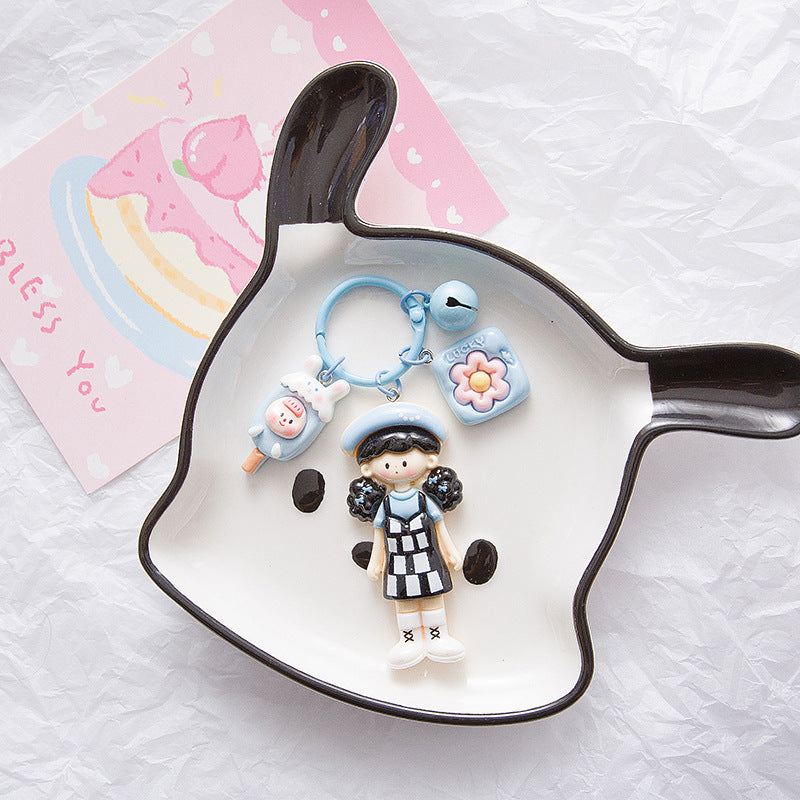 Cute Cartoon Keychain Bag Pendant