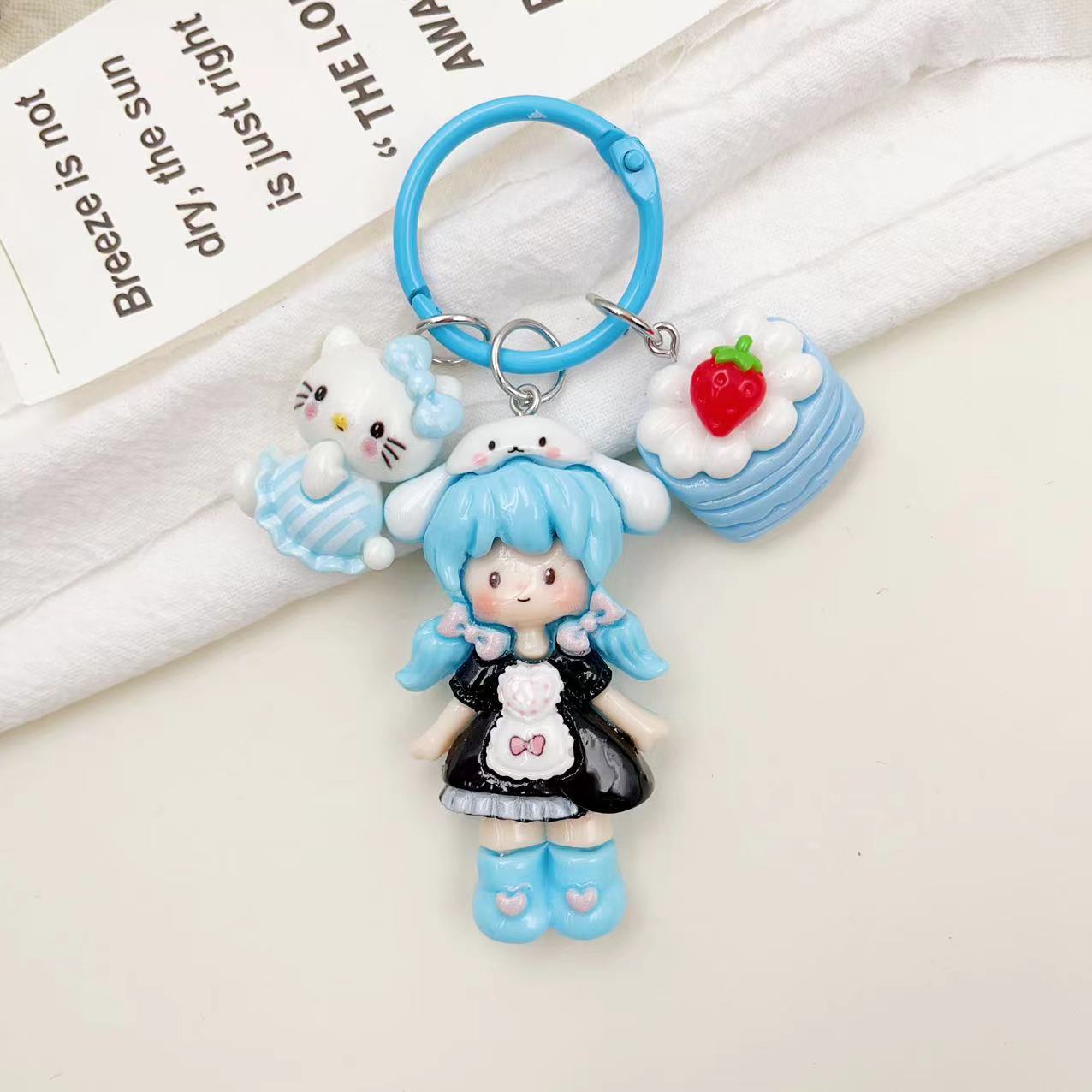 Cute Cartoon Keychain Bag Pendant