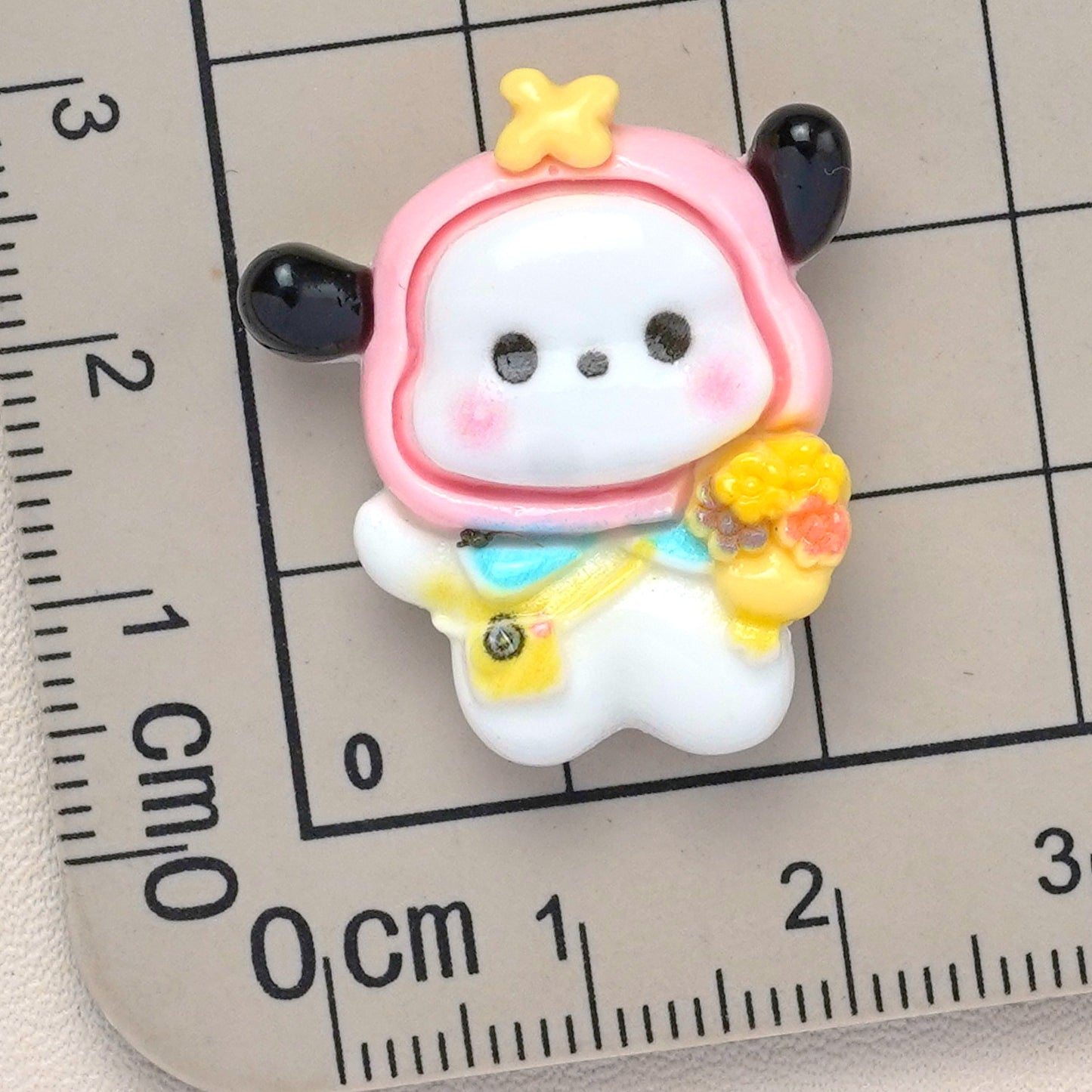 10 PCS Cartoon Resin Charms