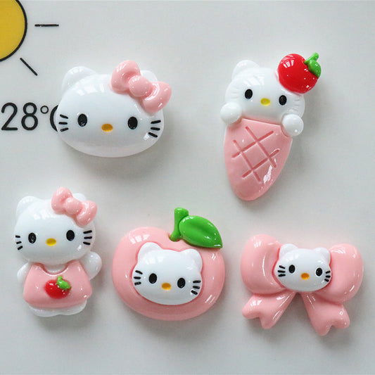 10 PCS Cartoon Miniatures|Resin Charms for DIY Crafts