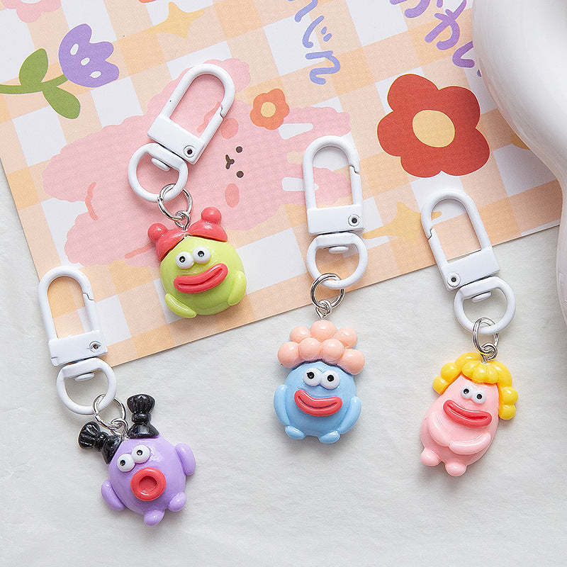 Cute Cartoon Keychain Bag Pendant