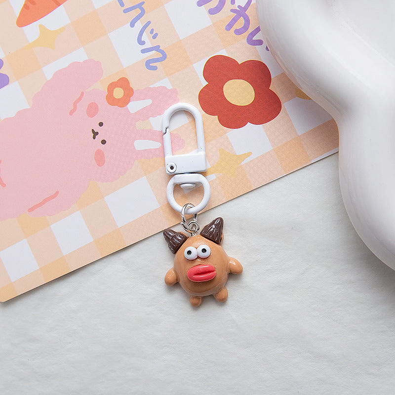 Cute Cartoon Keychain Bag Pendant