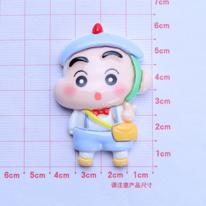 10 PCS Large Cartoon Resin Charms