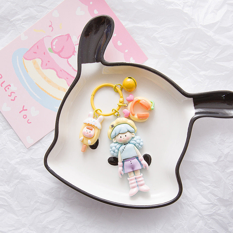 Cute Cartoon Keychain Bag Pendant