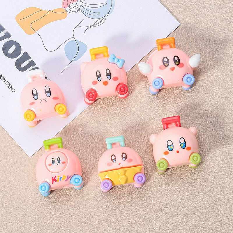 10 PCS Cartoon Resin Charms