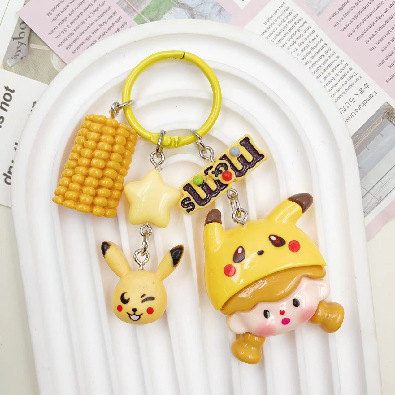 Cute Cartoon Keychain Bag Pendant