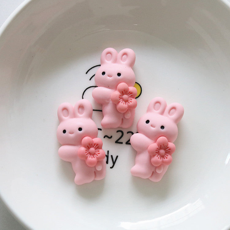 10 PCS Cartoon Resin Charms for DIY Crafts