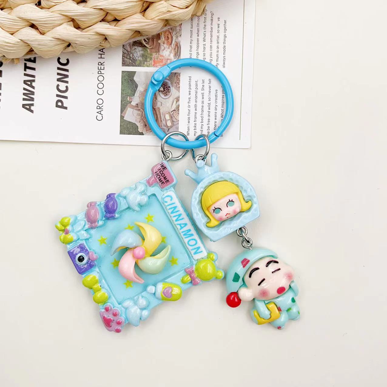 Cute Cartoon Keychain Bag Pendant