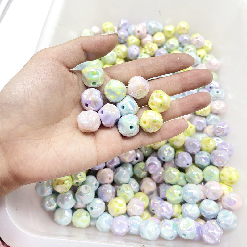 20 Pieces Starry Sky Luminous Special-Shaped Beads