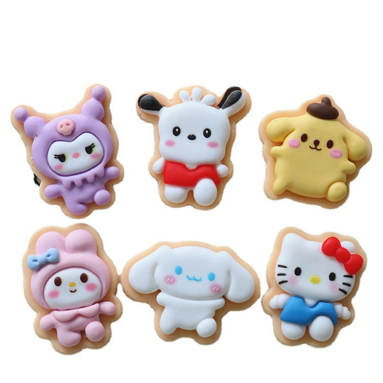 10 PCS Cartoon Miniatures|Resin Charms for DIY Crafts