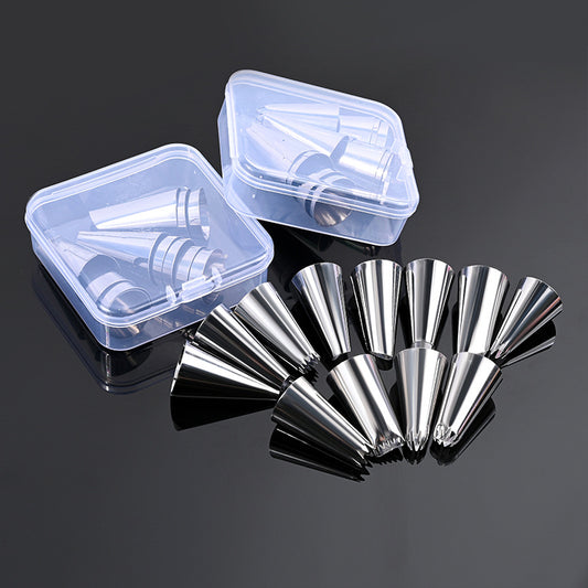 Piping Tips Set, Stainless Steel