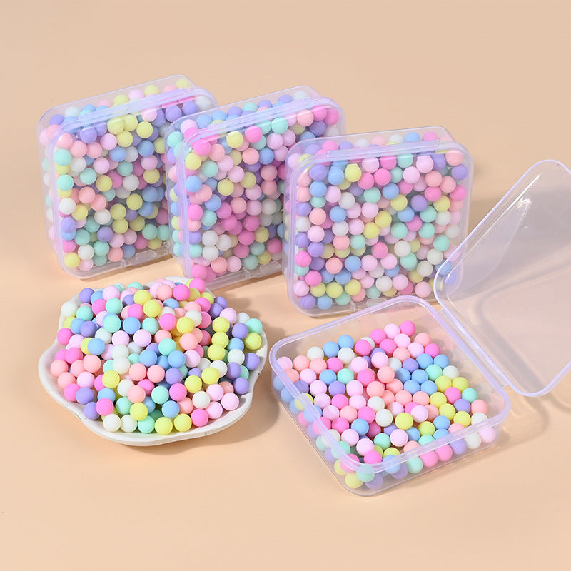 DIY Material Macaron Color Non-Porous Ball Handmade