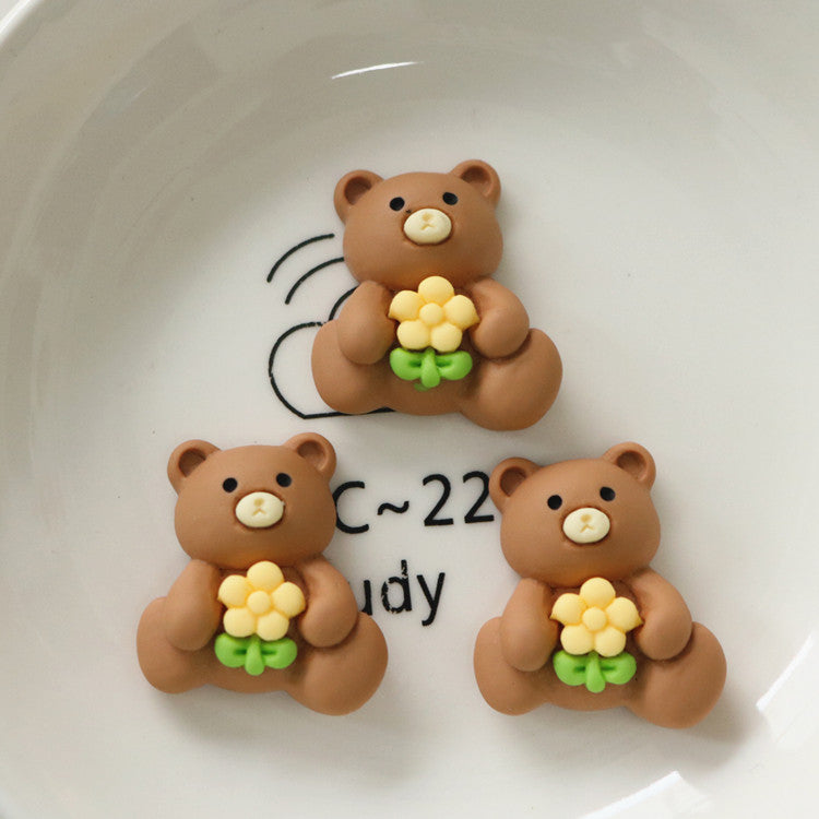 10 PCS Kawaii Miniatures|Resin Charms for DIY Crafts