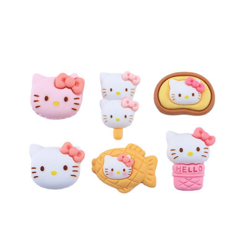 10 PCS Kawaii Miniatures|Resin Charms for DIY Crafts