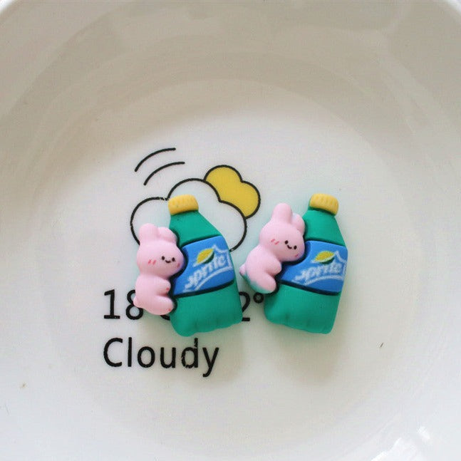 10 PCS Cartoon Miniatures|Resin Charms for DIY Crafts
