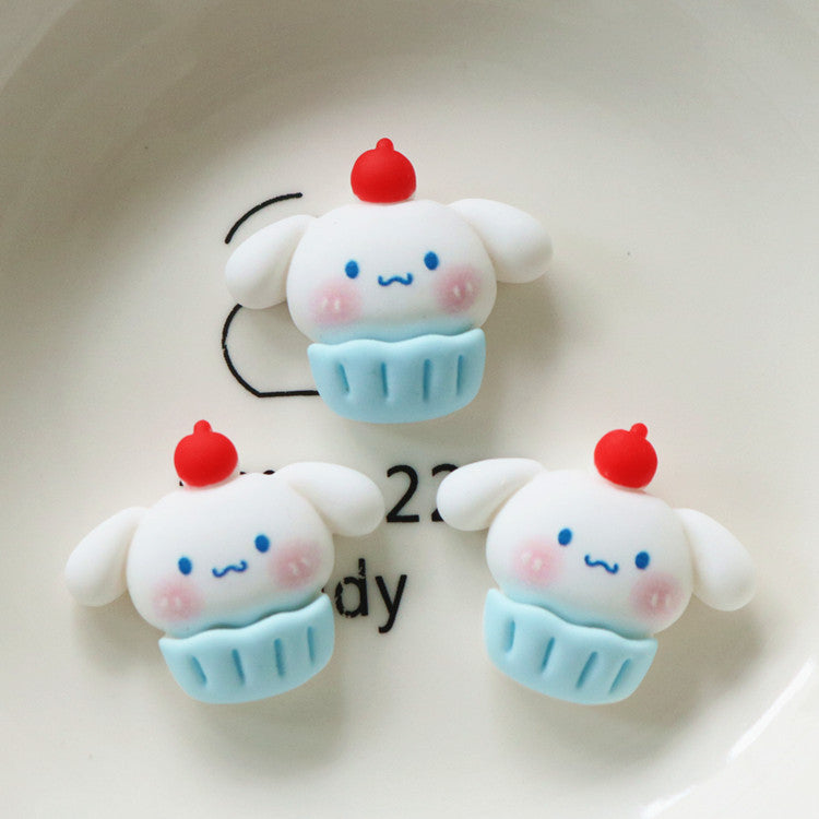 10 PCS Cartoon Miniatures|Resin Charms for DIY Crafts