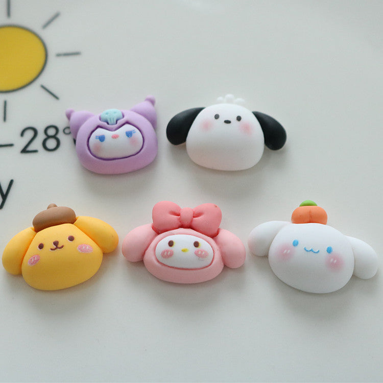 10 PCS Kawaii Miniatures|Resin Charms for DIY Crafts