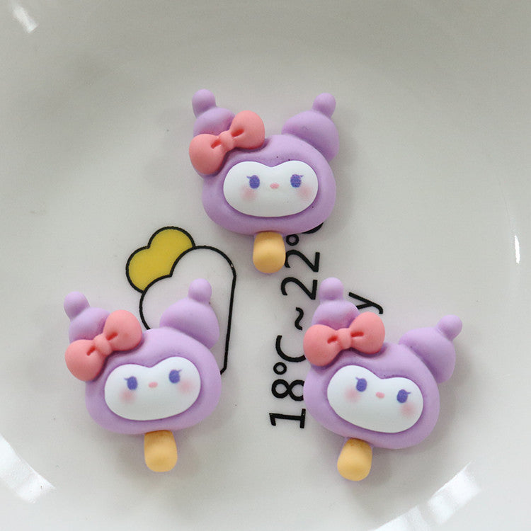 10 PCS Kawaii Miniatures|Resin Charms for DIY Crafts