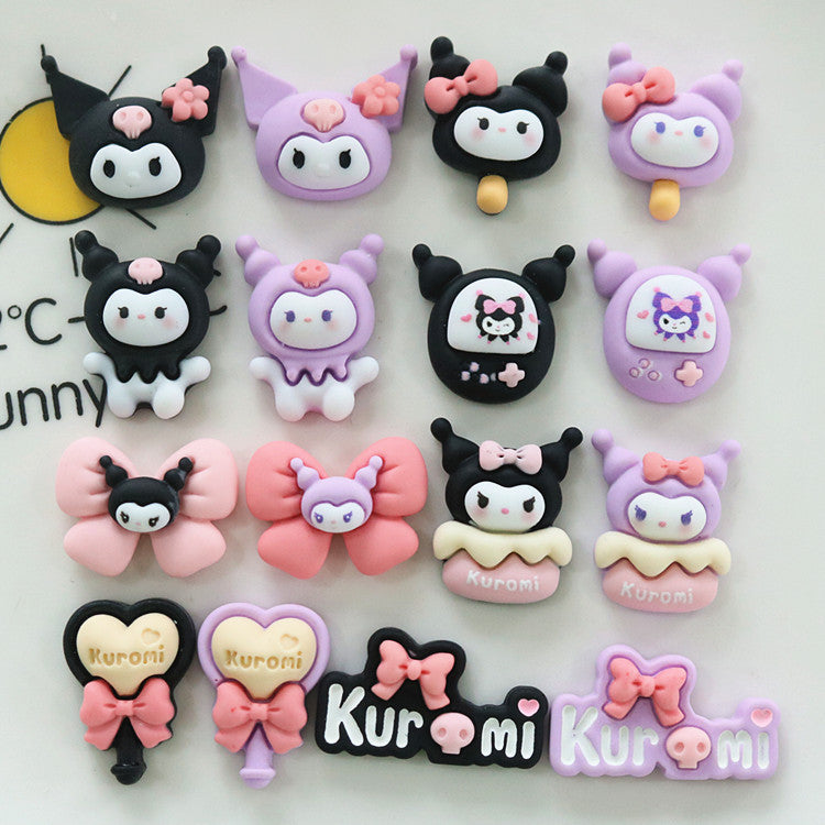 10 PCS Kawaii Miniatures|Resin Charms for DIY Crafts