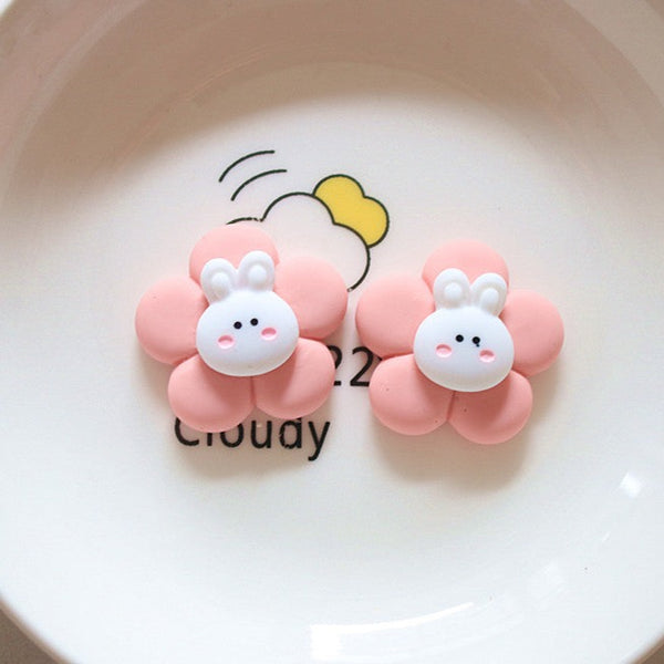 Colorful Bracelet Charms AJP 35PCS Mini Pendant Charms - Colorful Cartoon Resin DIY Jewelry Kit Hello Kitty Charms For Bracelets