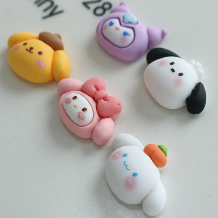 10 PCS Kawaii Miniatures|Resin Charms for DIY Crafts