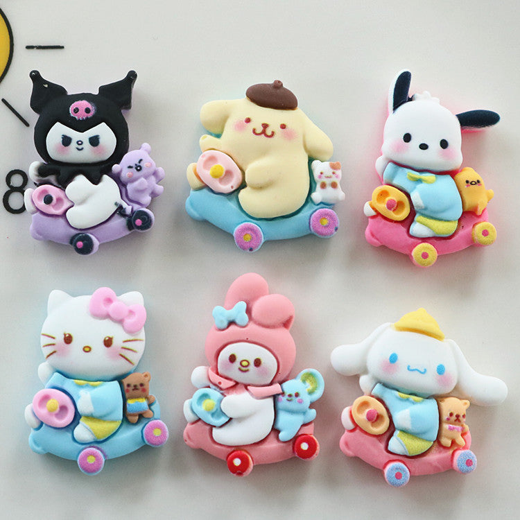 10 PCS Kawaii Miniatures|Resin Charms for DIY Crafts