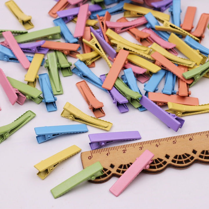 50 Pieces Baby Mini Alligator Hair Clips