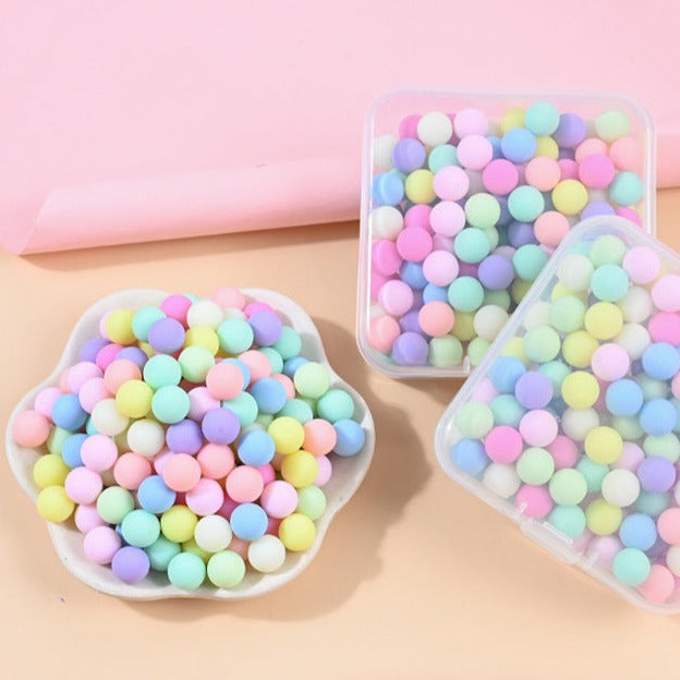 DIY Material Macaron Color Non-Porous Ball Handmade