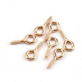 100 Pieces Small Screw Eye Pins