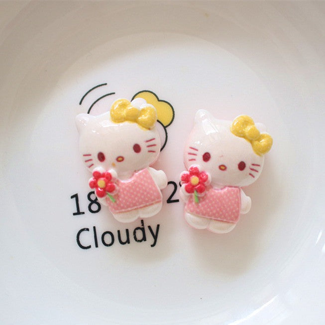 10 PCS Cartoon Miniatures|Resin Charms for DIY Crafts