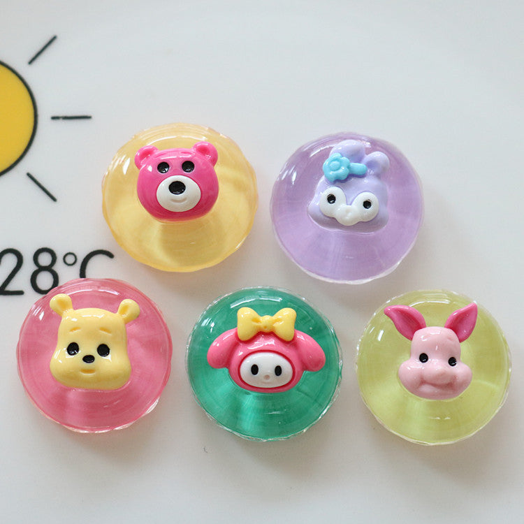 10 PCS Kawaii Miniatures|Resin Charms for DIY Crafts