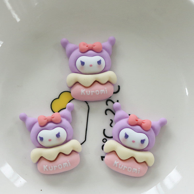 10 PCS Kawaii Miniatures|Resin Charms for DIY Crafts