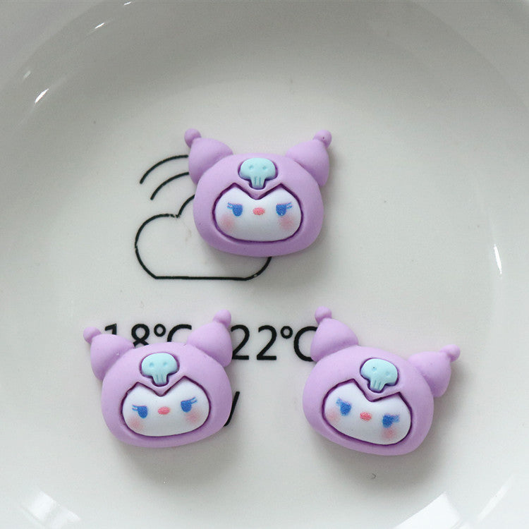 10 PCS Kawaii Miniatures|Resin Charms for DIY Crafts