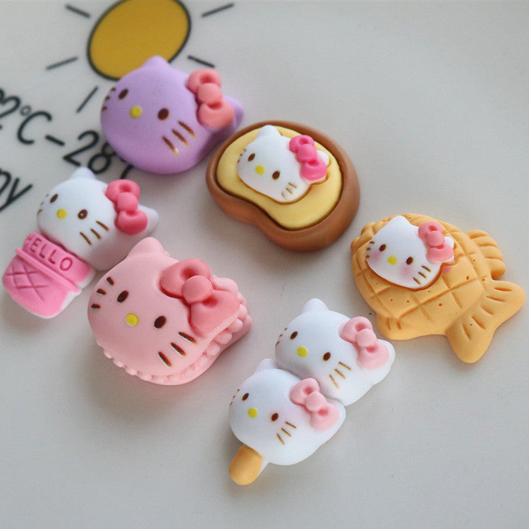 10 PCS Kawaii Miniatures|Resin Charms for DIY Crafts